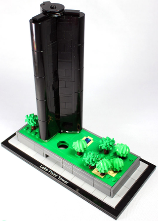 Illustration for article titled This Lego Lake Point Tower needs to be an architecture set